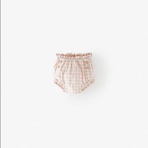ZARA Plaid Bloomers